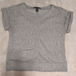 Banana Republic Gray Short Sleeve Sweatshirt